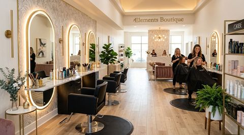 Illustration of Elements Boutique, beauty salon in Sikeston, MO
